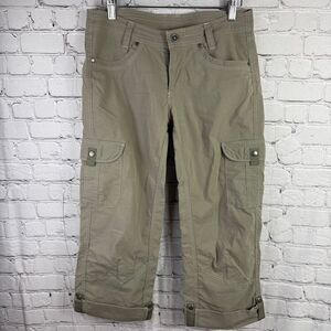 KÜHL Women's Splash Roll-Up Pants Khaki Size 6  J